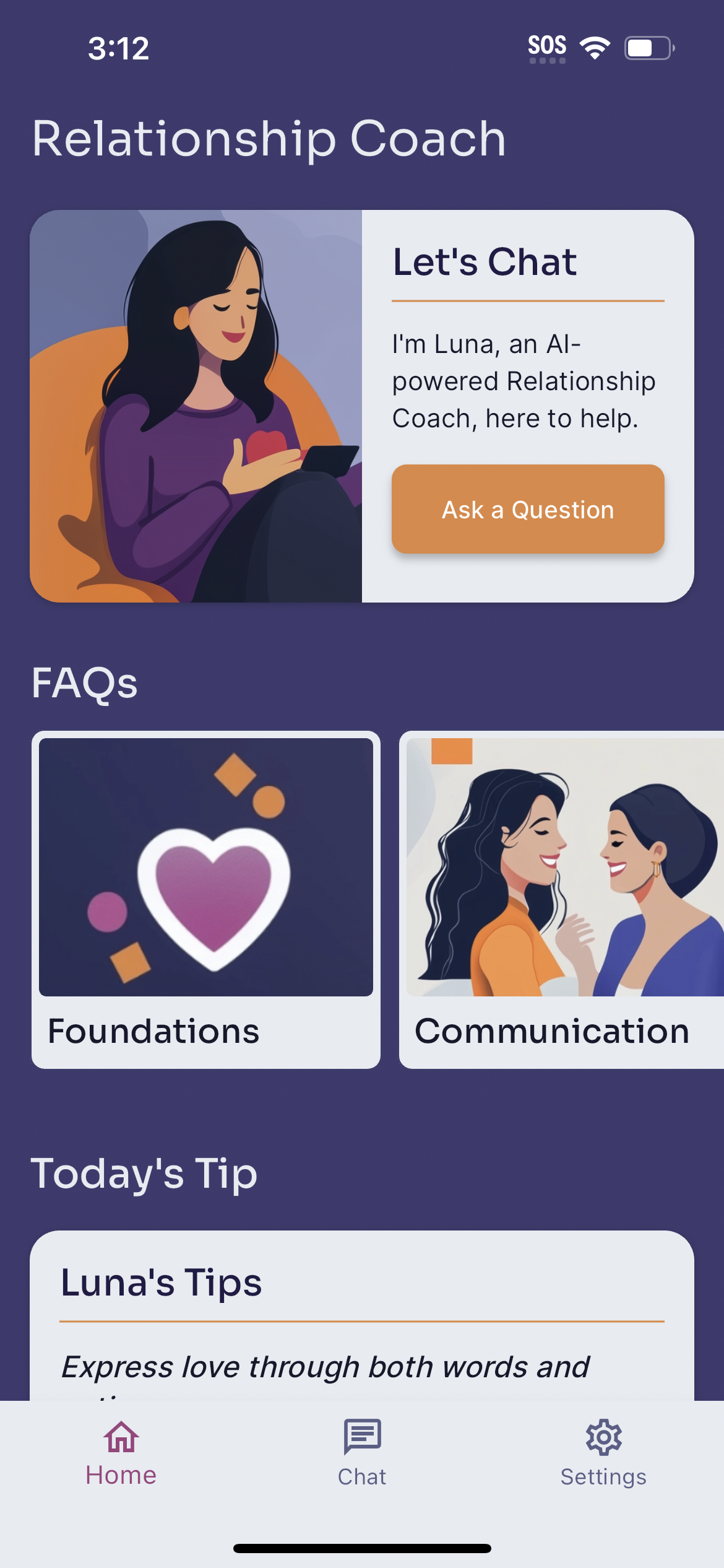 AmorIQ App Screenshot 1